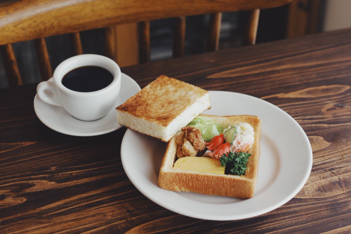 その名も「おべんトースト」 タコさんウインナーは最初に食べちゃうタイプです🤤