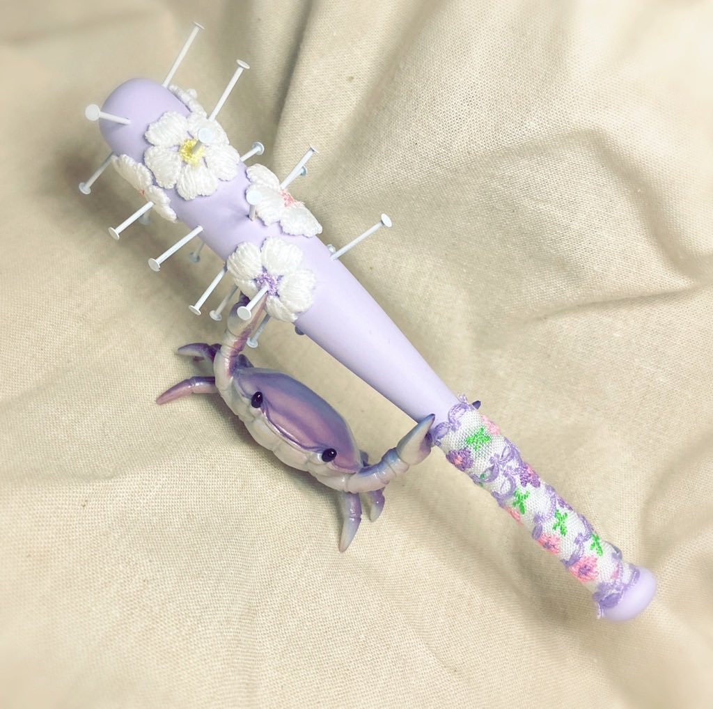 フローラル釘バット、あまりにもフィットしたから見て欲しい 