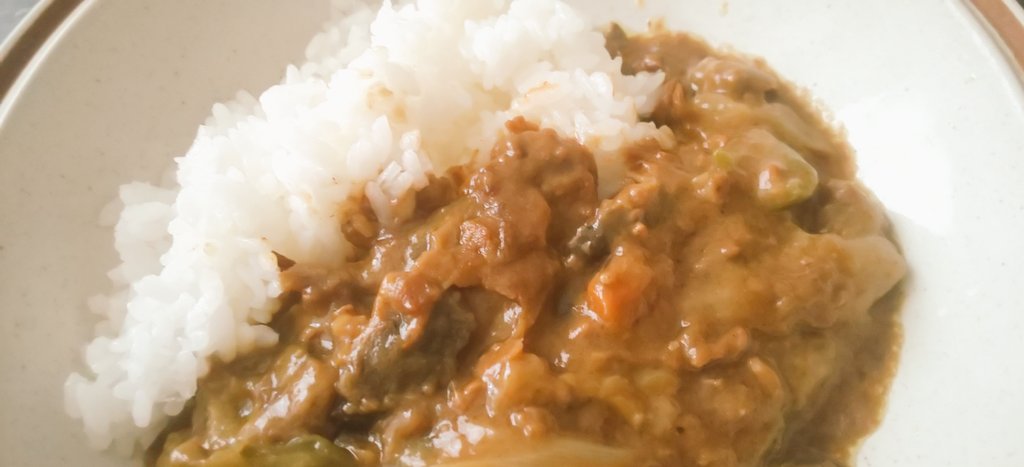陽「誕生日~♪🎁🎂一晩寝かせた夏野菜カレー🍛で昼ごはん」 マ「クェッ