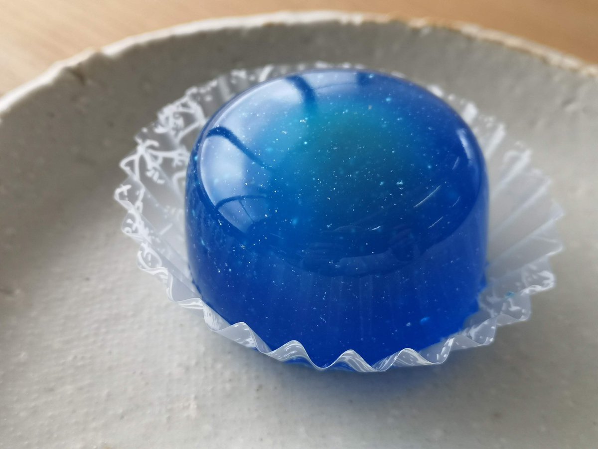 満天星 税込￥175 南信州の星空と魅力を水まんじゅうに閉じ込めました