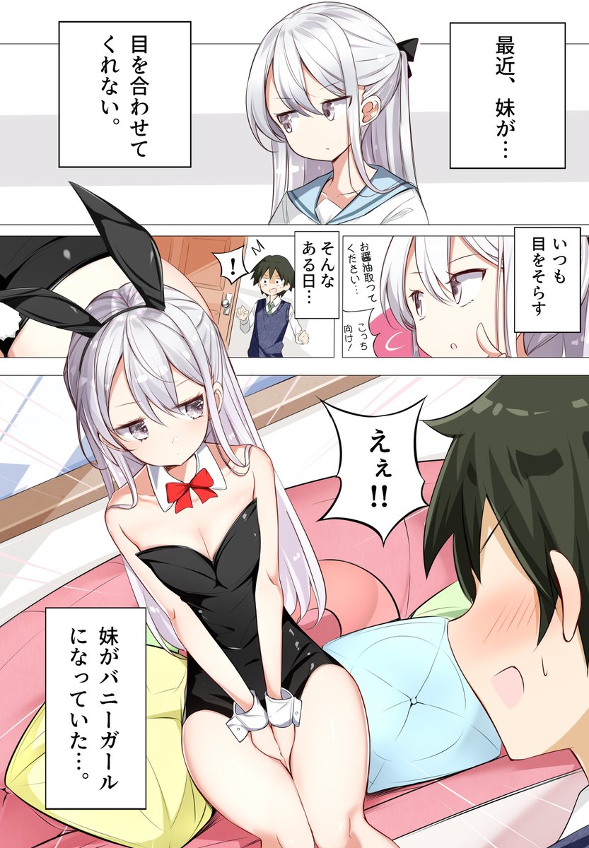 妹が１日1回しか目を合わせてくれない 