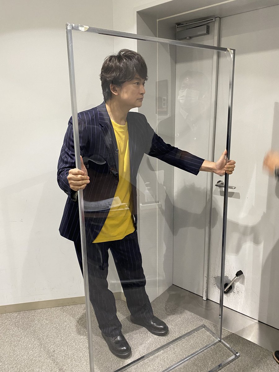  まもなく始まりマス☝️  #ドキドキのサプライズ登場待ち #香取慎吾 #アノニマス #テレビ東京 