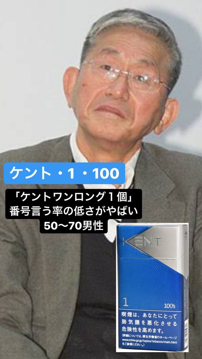 コンビニ店員が偏見で煙草を買ってくお客様をタイプ分けしました。