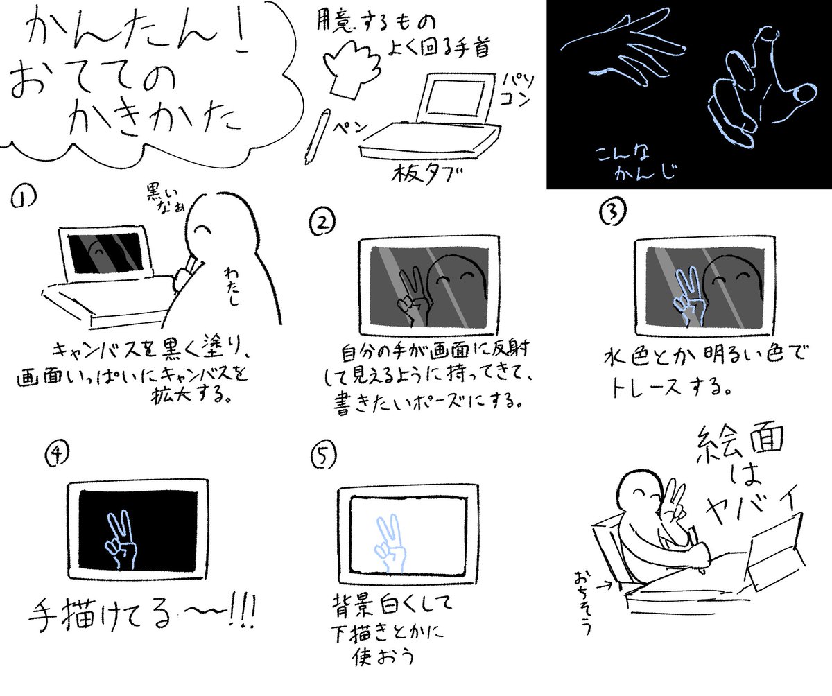 ペンタブ勢のみ使える裏技です 既出かなコレ 