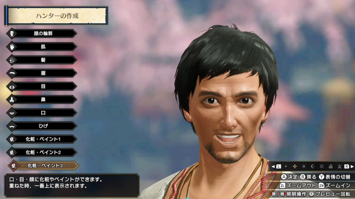 モンハンライズで表現できる限界に達した阿部寛 