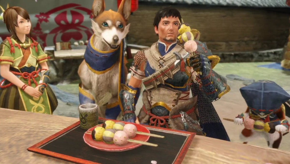 モンハンライズで表現できる限界に達した阿部寛 