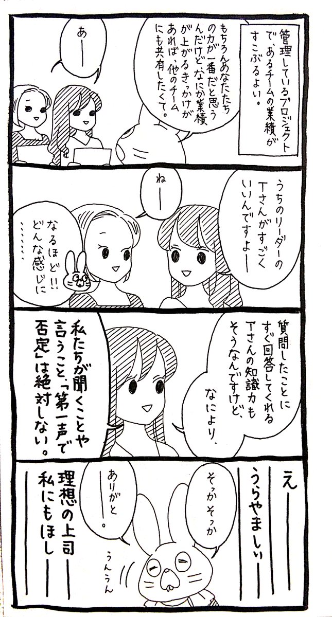 【うさぎ】一度受け止める大切さ
