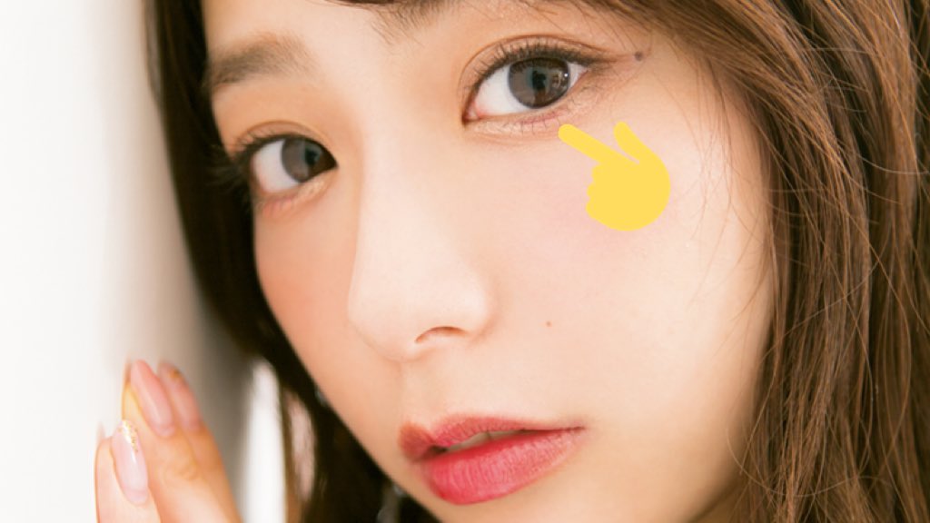 宇垣アナの黒目下に赤っぽいアイライン引くメイク、めちゃくちゃ目大きく見えるし、本当に可愛くなる