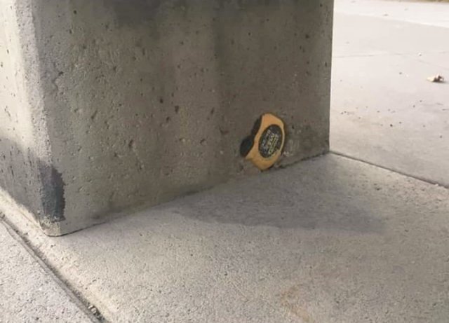 型枠にスケールを落としてとれなくなっちゃうとこうなる 