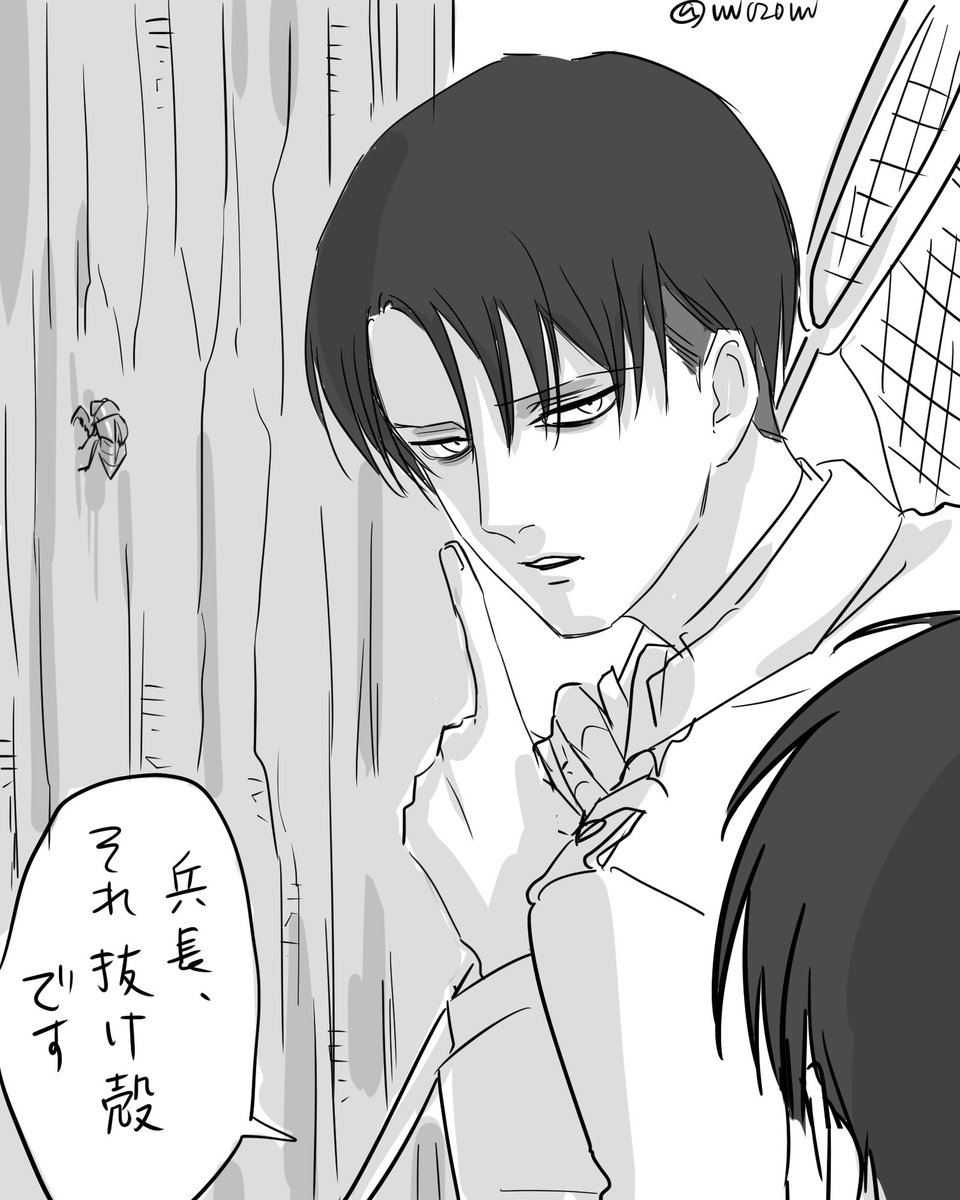 お題箱から  「ラップする兵長」 「猫だと思ったらゴミ袋だった兵長」 ＋「SNS使う兵長」 「頑張って虫捕まえる兵長」 「目薬の後、手をパチパチする兵長」  兵長で遊ぶな便 