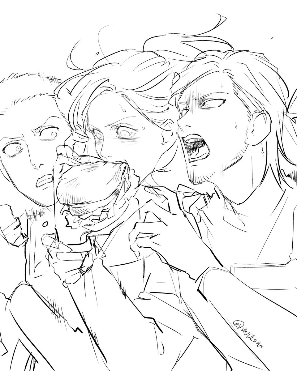 お題箱から3人組色々 