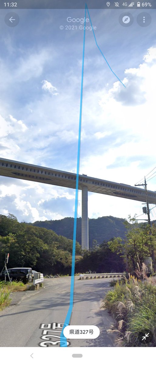 googleマップで天国に逝く道見つけた 