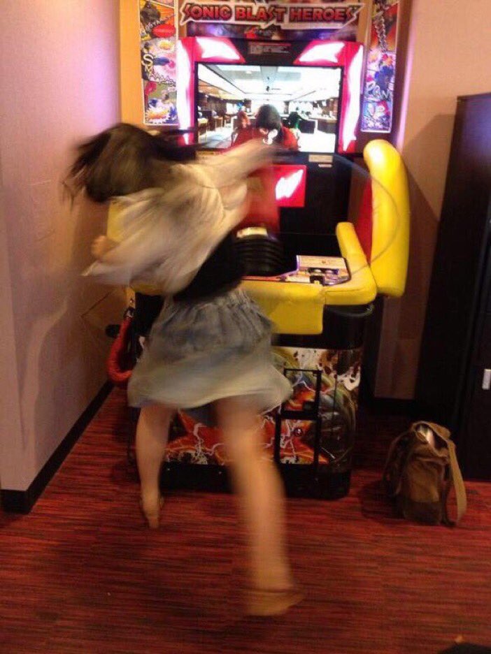 近隣の４つの高校を仕切っていた元女番長の彼女とゲーセン行ってきました