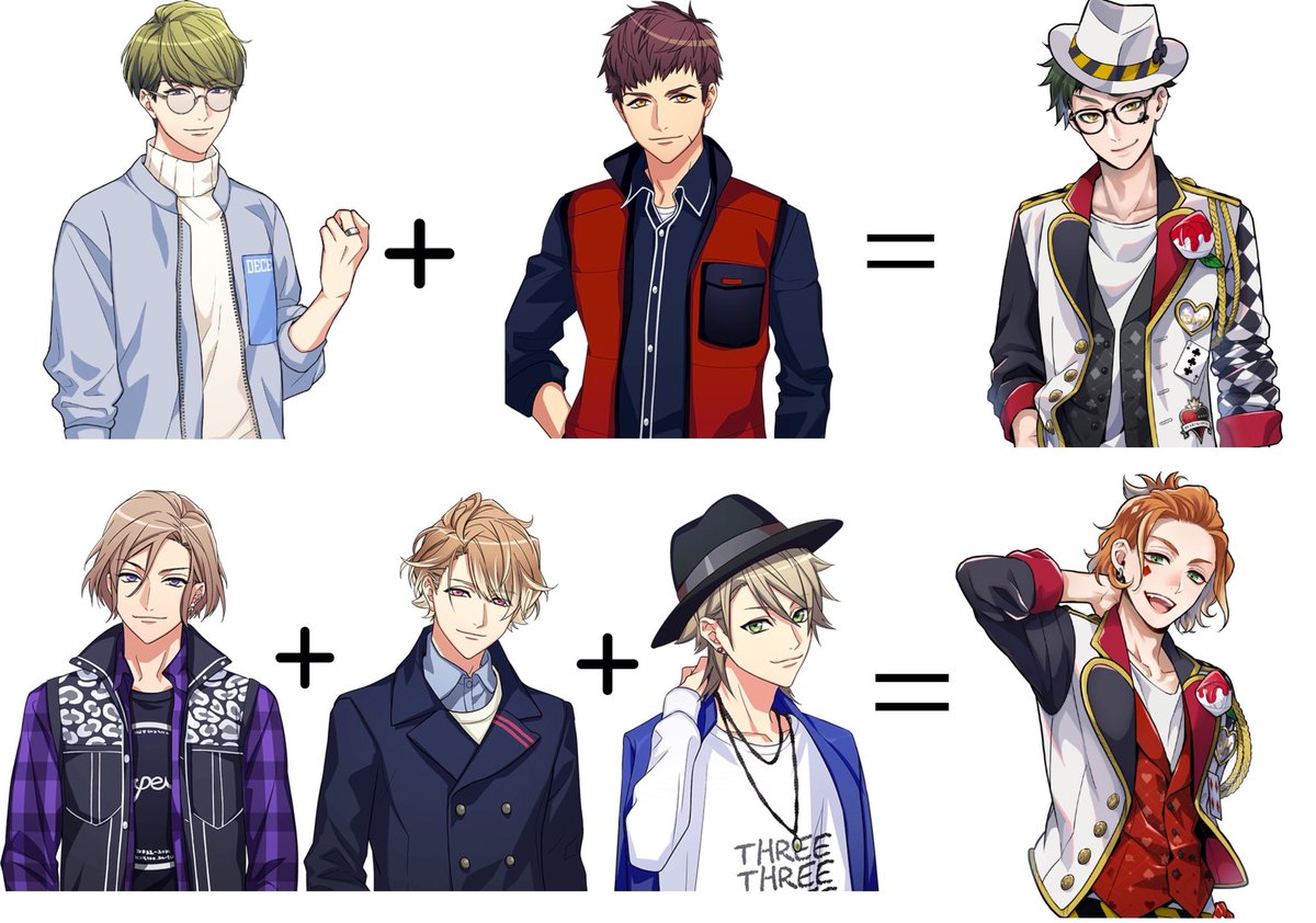 どうにかしてA3民をツイステ沼へ、ツイステ民をA3沼へ引き込めないかなって考えて作り始めたんだけど、途中で断念してしまった 