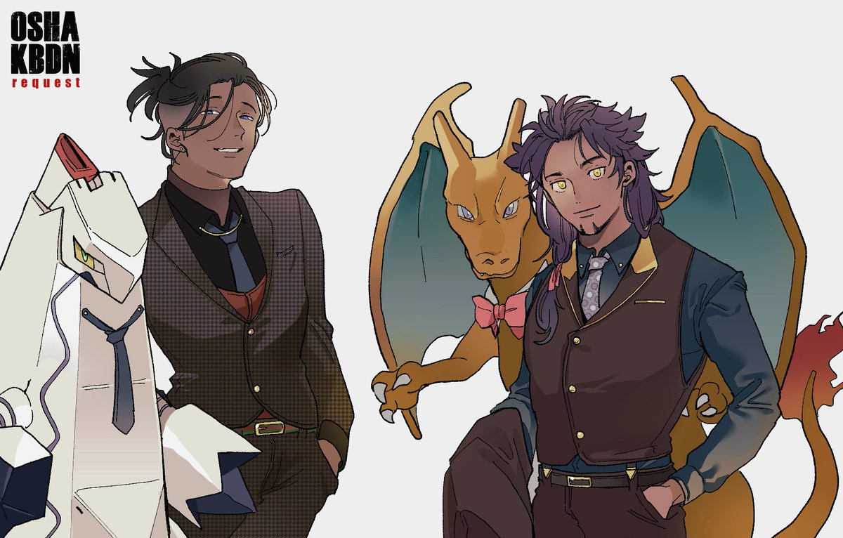 お題箱からジムリーダーとスポンサーの合流パーティーでバチバチにドレスアップしたキバダン 