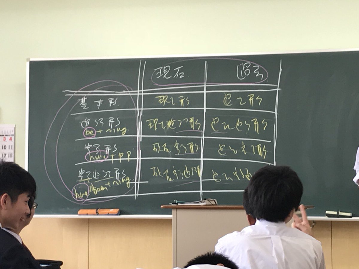 黒板と同じことが書いてあるプリント見たら、“黒板見ろ