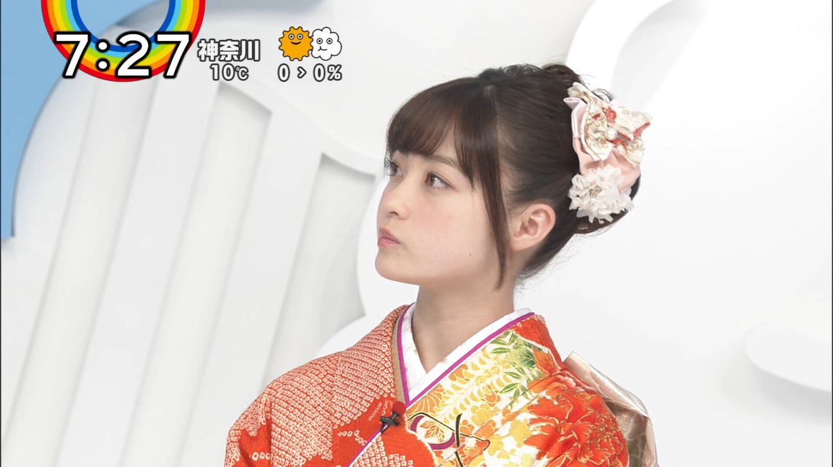 橋本環奈の成人式姿何度見ても可愛すぎる 