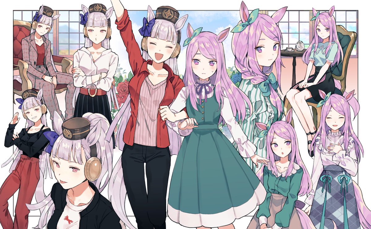 ゴルマクの服の系統の違いの妄想 