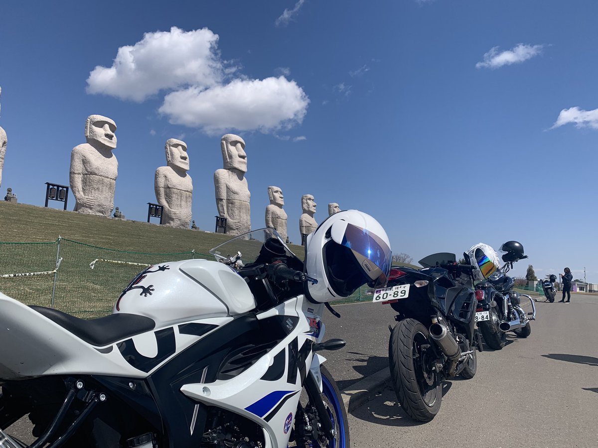 盗難されました 白のgsx-r125  札幌3る 9977 