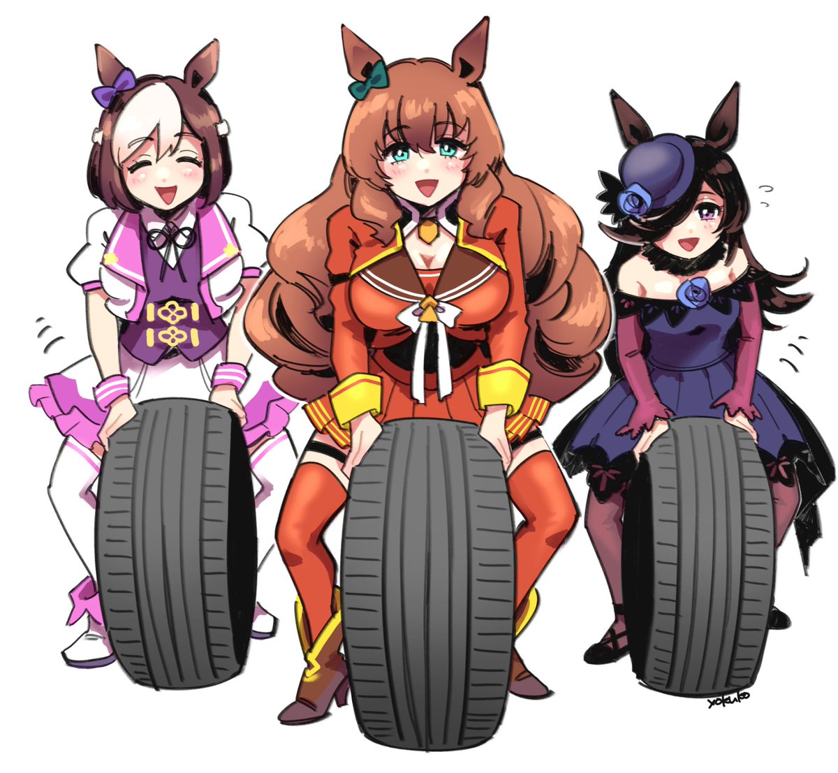 マルゼンさんについてく。ついてく。 