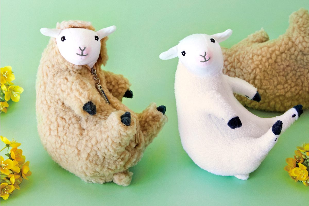 羊たちをおとなしくさせる魔法のポーズ『保定』を完全再現しました