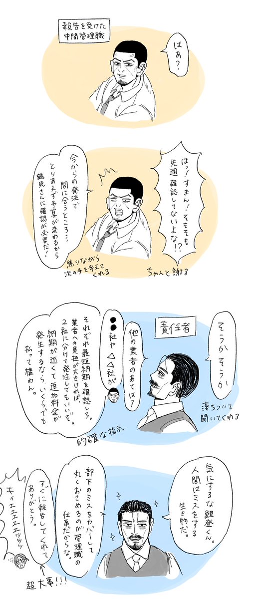 仕事がつらいので深夜に理想の職場落書きしてた 