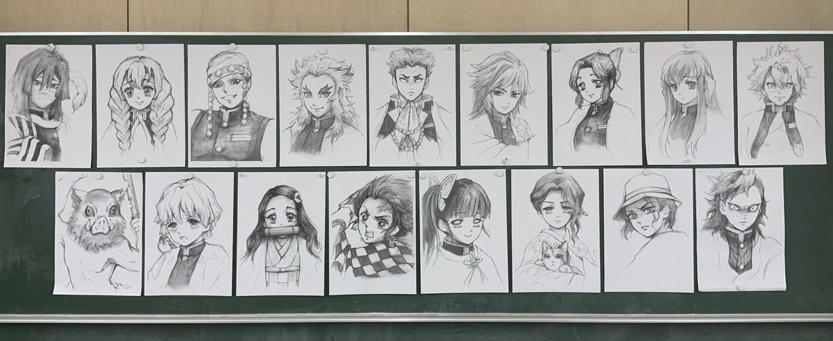 　#鬼滅の刃　#鬼滅の刃イラスト　#鉛筆イラスト 