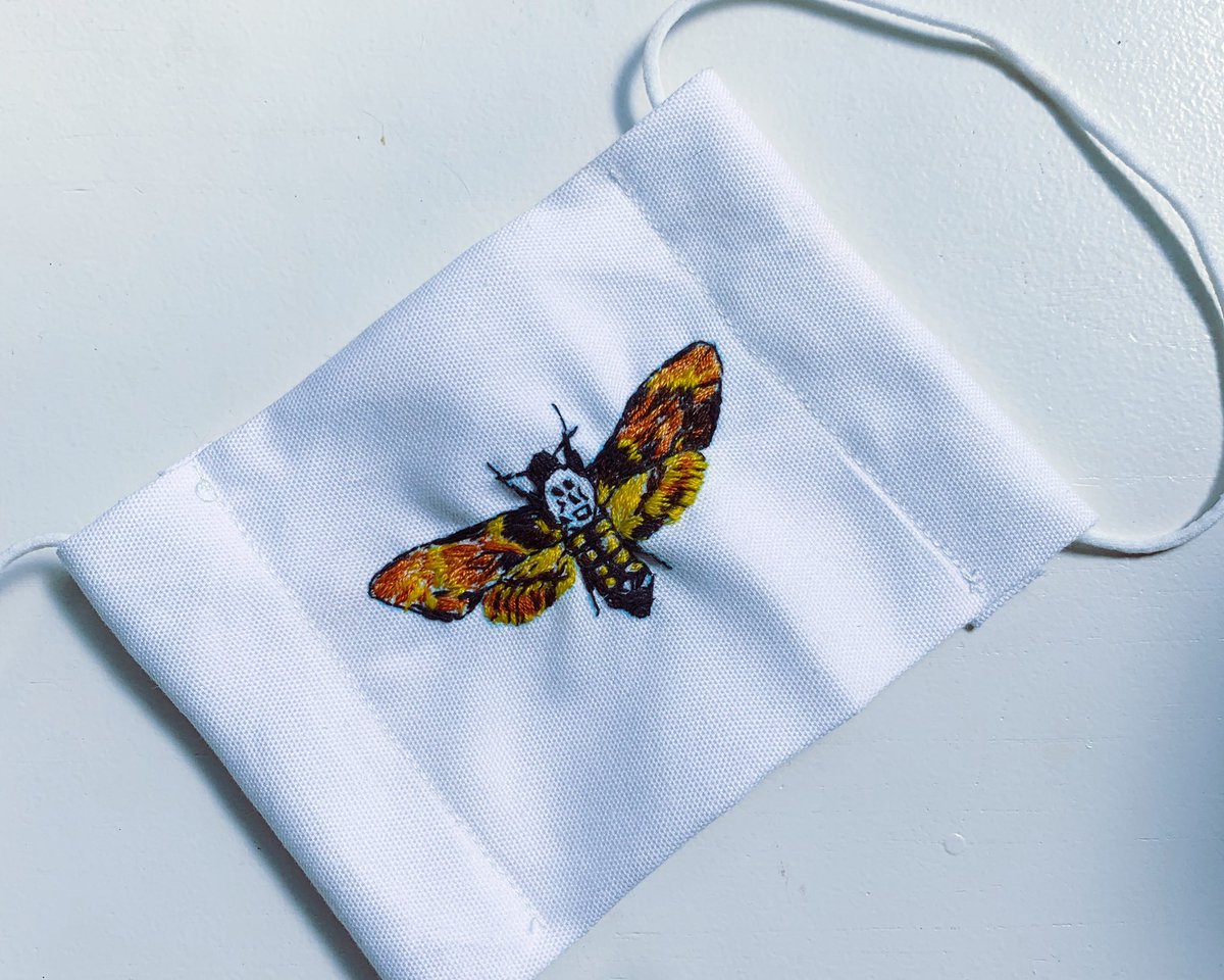 羊たちの沈黙になれるマスク作りました #mask