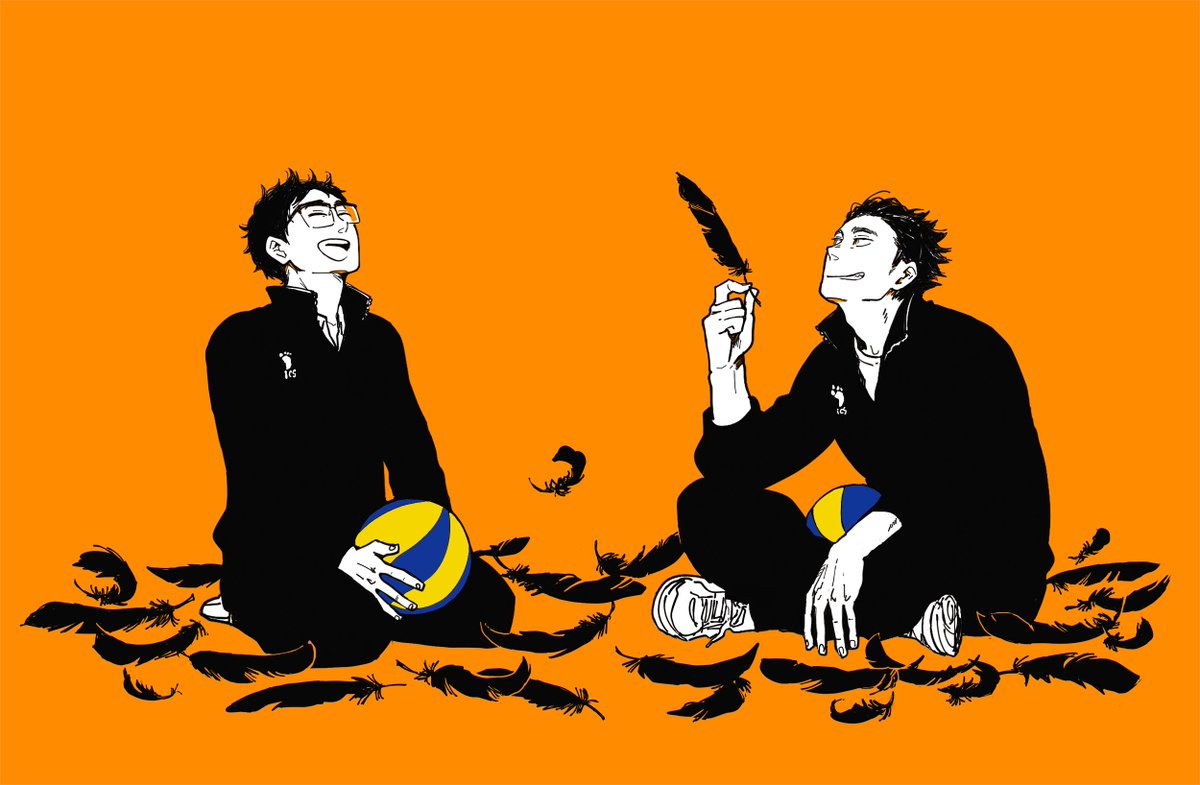 飛んでった烏達 