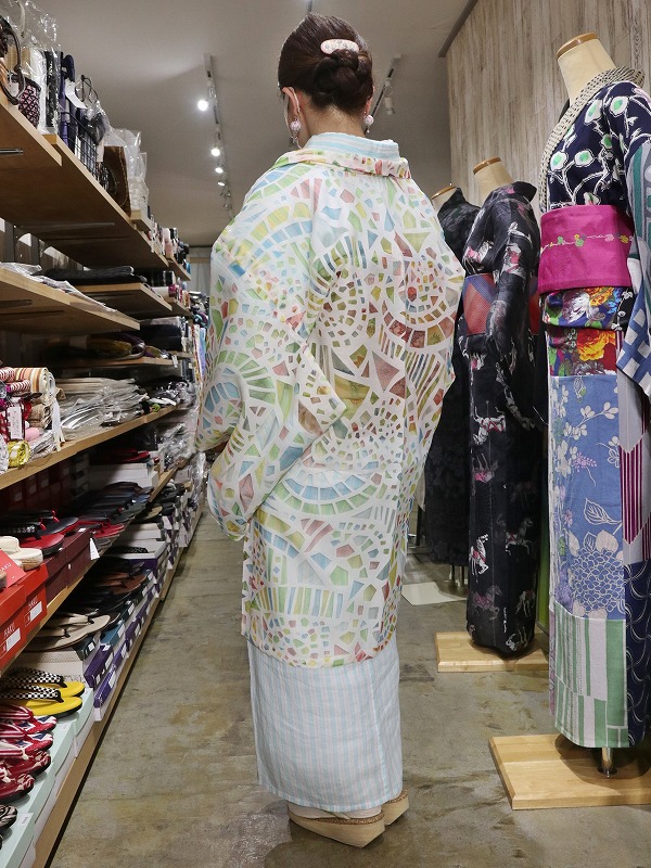 こんなに可愛くできたんですか～」 仕立てを依頼したご本人が興奮気味