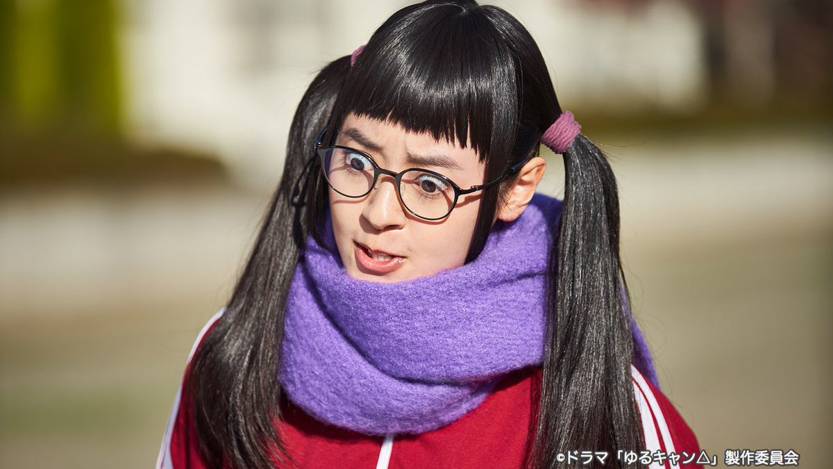 #ツインテールの日 ζ*亝ㅿ亝)ζ #ゆるキャン△ #大垣千明 #田辺桃子