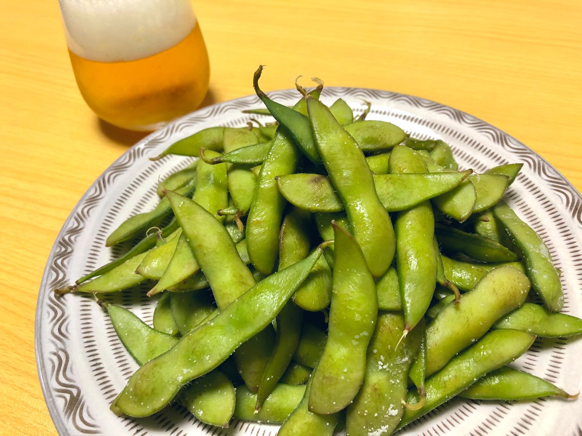 枝豆好き各位、枝豆は茹でるのもよいですが蒸し焼きも試してみませんか