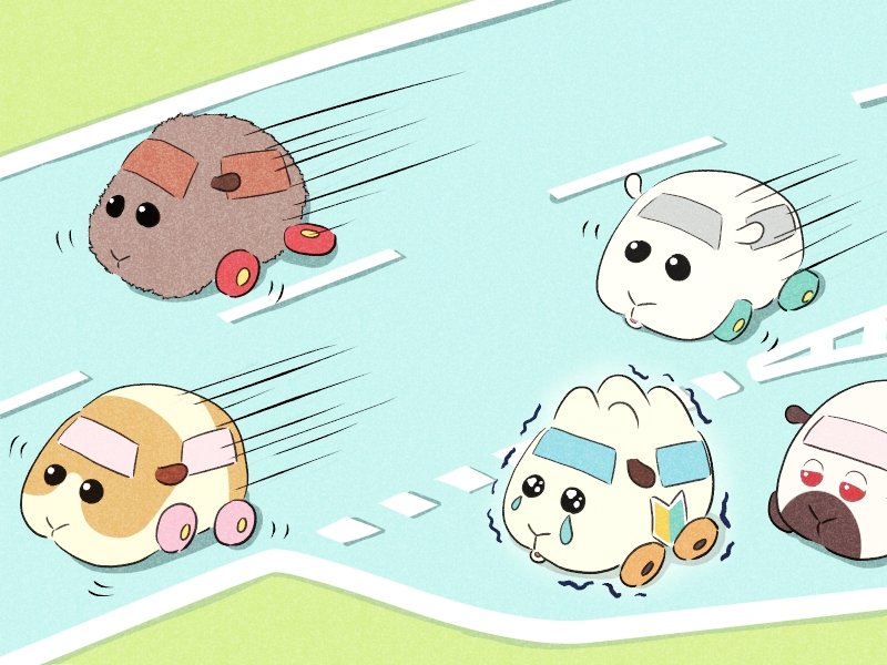 合流が怖くて出来ないアビー #モルカー 