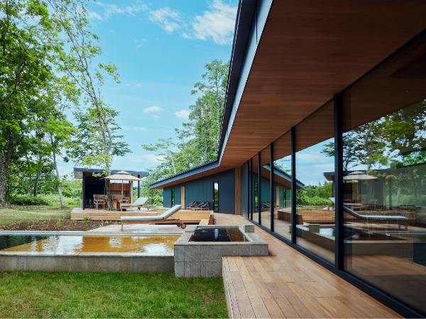 コテージ 屋外空間