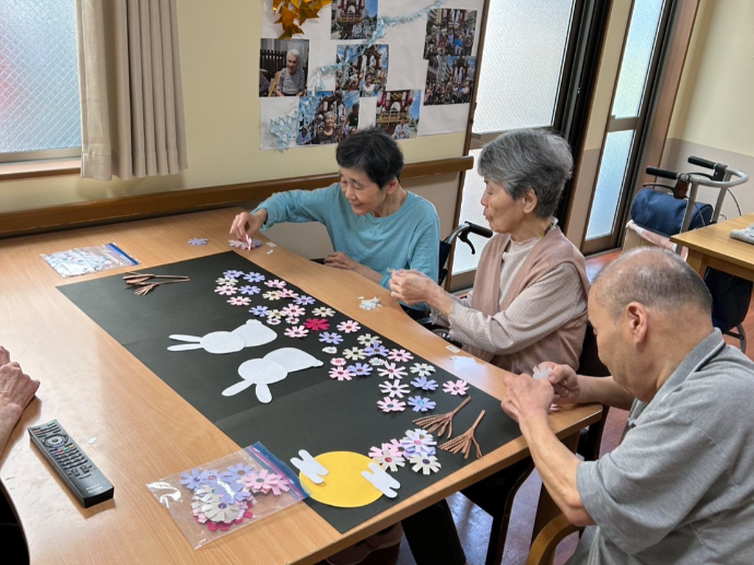 【ナチュラル西脇３号館】月見の折り紙で秋を感じて