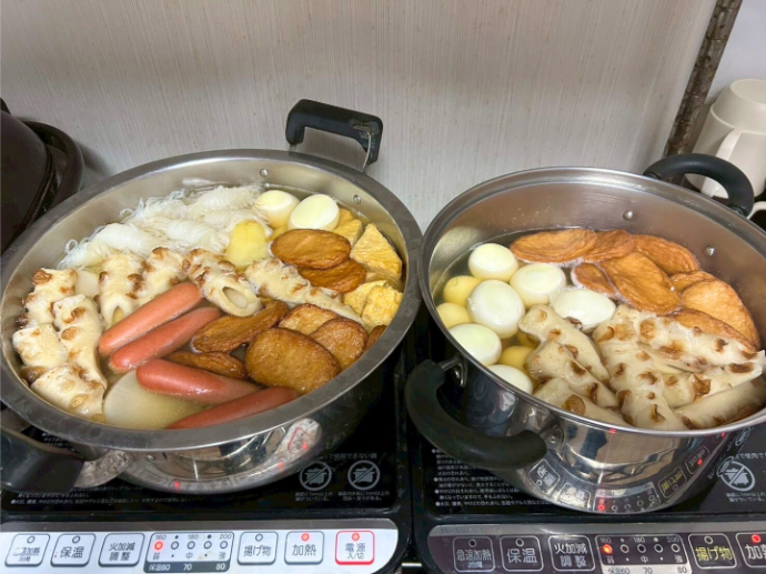 【ナチュラル西脇３号館】おでんとおいなりさん🍢