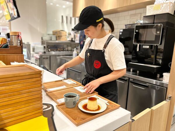 マーロウブラザーズコーヒーそごう横浜店
プリンを使ったデザートメニューが人気