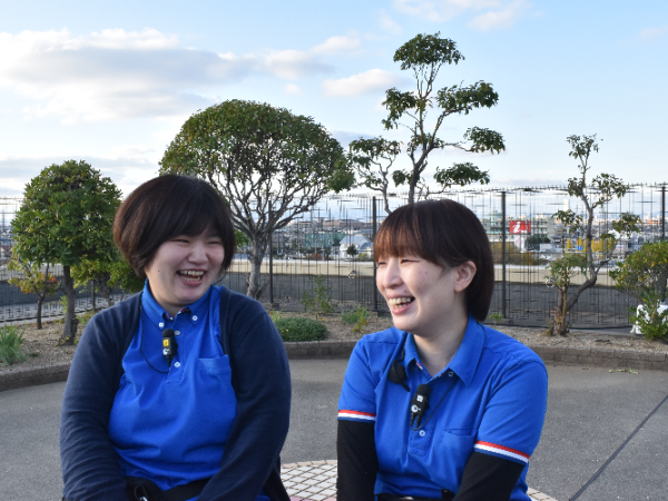 入社半年は先輩スタッフと一緒に
ケアを行っていただきます◎