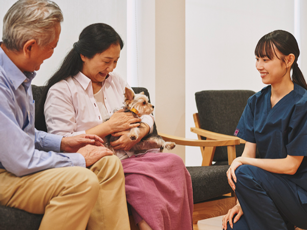 ペットへのリスクや飼い主様の不安を減らすことを心がけています