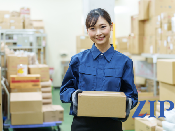 【岡山市中区／夜勤】物流倉庫でのピッキング・仕分け作業／週休二日制／残業少なめ