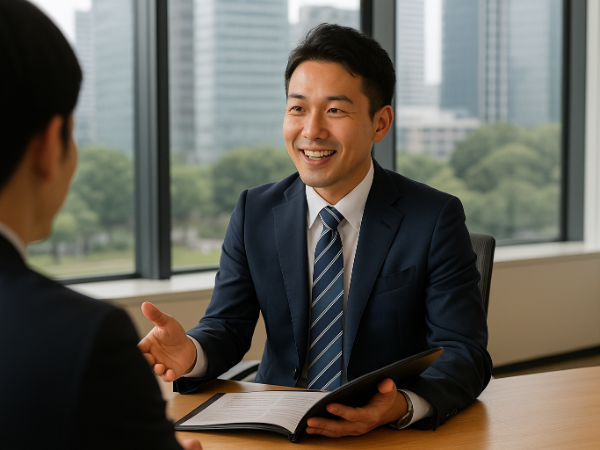 法人向けに寮社宅とIT提案を行う営業職