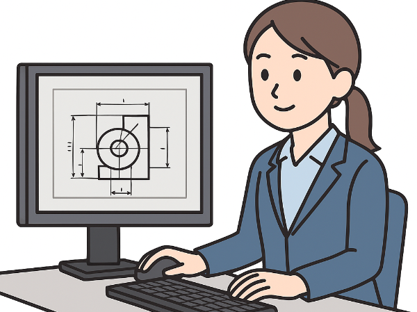 【1800円~×CADのご経験者募集!】CADを使用した図面オペレーター*