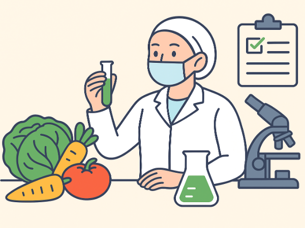 【吉川美南駅より徒歩7分】研究所で残留農薬検査