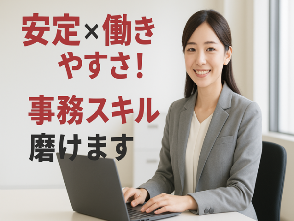 ≪墨田区×電熱機器メーカー本社≫専用システムへの入力メインの事務