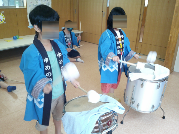 夏祭り★利用者様と一緒に楽しめます♪