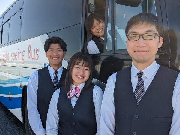 あなたの運転でお客様を安全に目的地へ★
充実の研修制度で安心♪