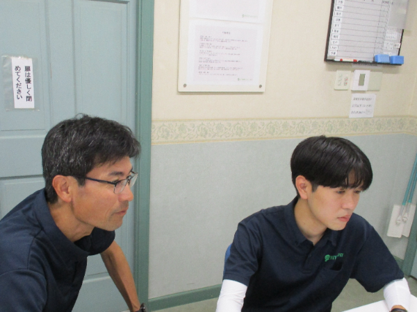 先輩が親身に寄り添う、温かなサポート体制