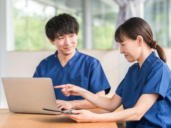 チームで支える介護♪
笑顔があふれる毎日を！