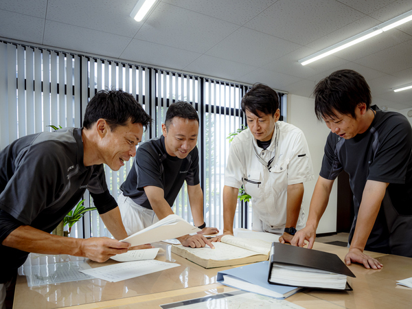 良い仕事は、良い職場から。職場環境の充実にも尽力。