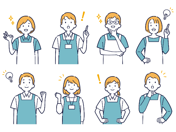 安心して働ける穏やかな職場環境